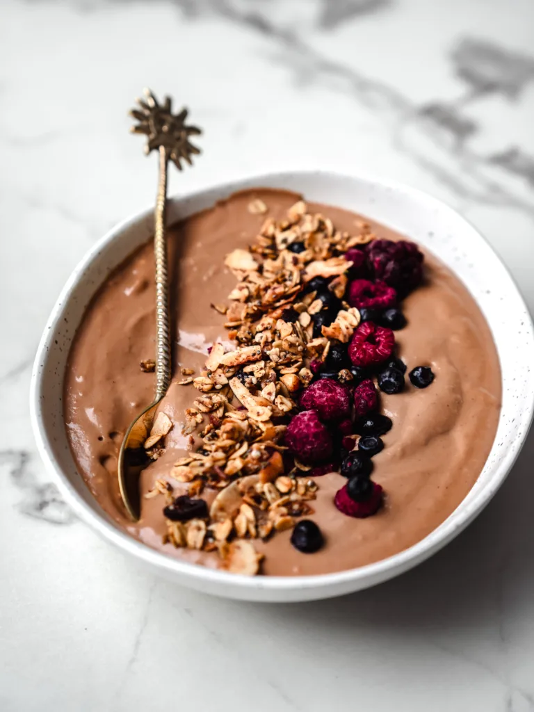 bol de smoothie à la patate douce